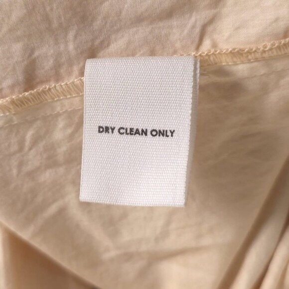 NWT APIECE APART ALDEA Smocked ORGANIC COTTON Ombre Dip Dye Mini‎ Dress MEDIUM - Picture 15 of 16